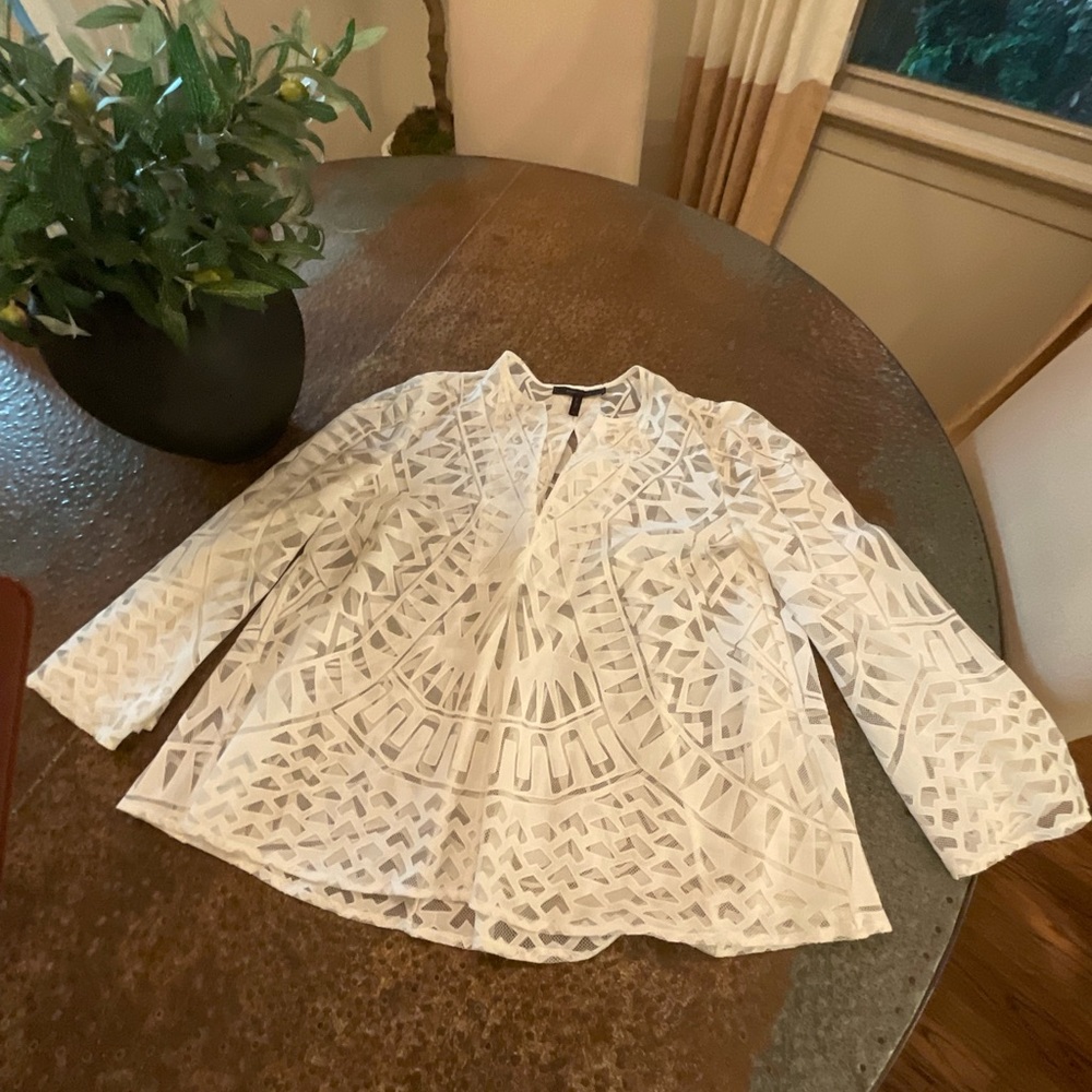 BCBG Lace top size S